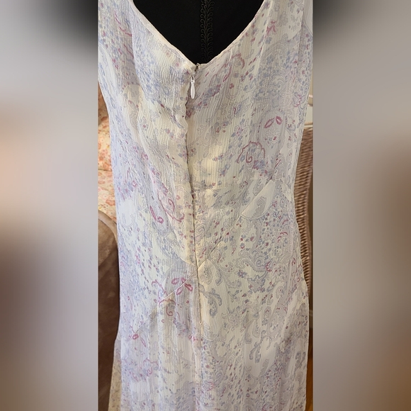 Calvin Klein Sleeveless Silk Dress - Picture 5 of 8